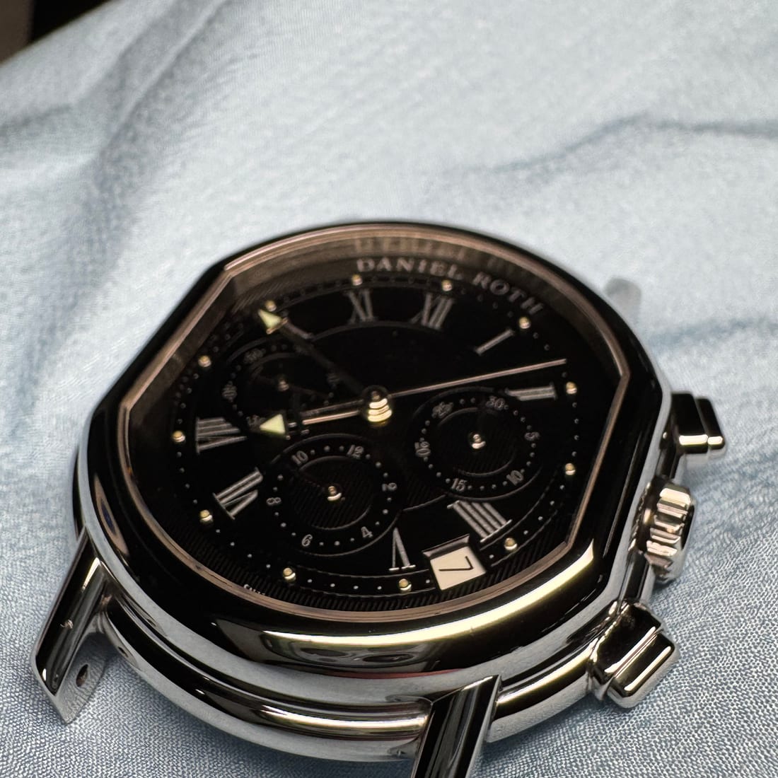 Daniel Roth, chronographe — cadran noir